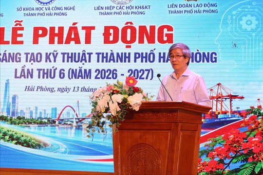 Phát động Hội thi Sáng tạo kỹ thuật thành phố Hải Phòng lần thứ 6