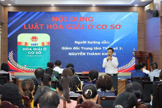 Ngành tư pháp thành phố Hải Phòng triển khai thi hành Luật Hòa giải ở cơ sở