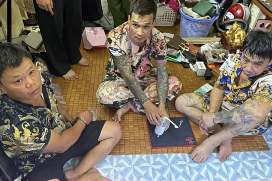 Giang hồ mạng 'Sơn Thụy Khuê' liên quan đường dây ma túy ở Hà Nội