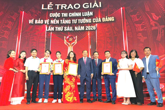 Hải Phòng có 4 tác phẩm đoạt giải Cuộc thi chính luận bảo vệ nền tảng tư tưởng của Đảng