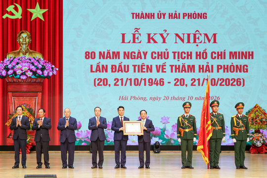 Xây dựng Hải Phòng trở thành thành phố gương mẫu theo lời Bác