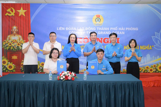 Ra mắt mô hình điểm 'Công đoàn cơ sở xã hội chủ nghĩa' tại doanh nghiệp FDI