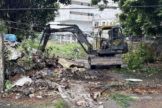 Thi công đường Lý Thái Tổ sớm 15 ngày