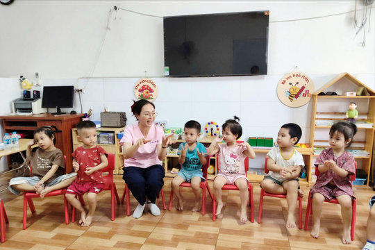 Gỡ áp lực gửi trẻ cho công nhân khu công nghiệp