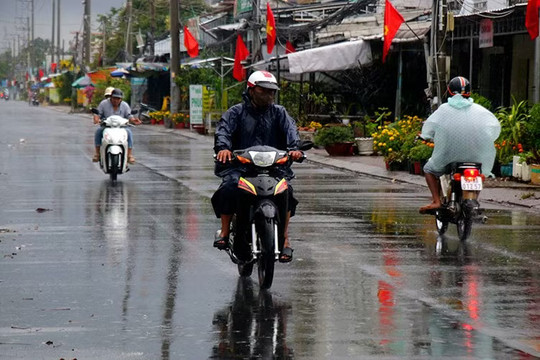 Bắc Bộ có mưa vài nơi, Bắc Biển Đông gió giật cấp 11