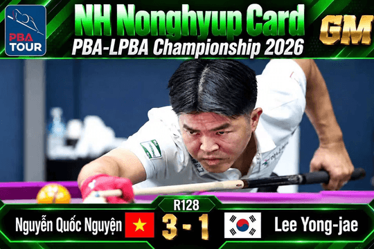 7 cơ thủ Việt Nam tiến vào vòng 64 PBA Tour 2026 - 2027