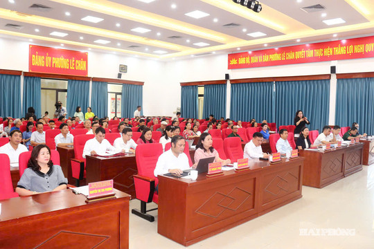 Phường Lê Chân tuyên truyền chính sách ưu đãi người có công