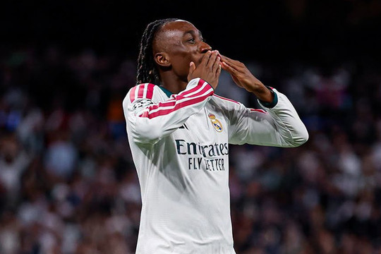 Diomande tỏa sáng, Real Madrid 'đè bẹp' Leipzig tại Champions League