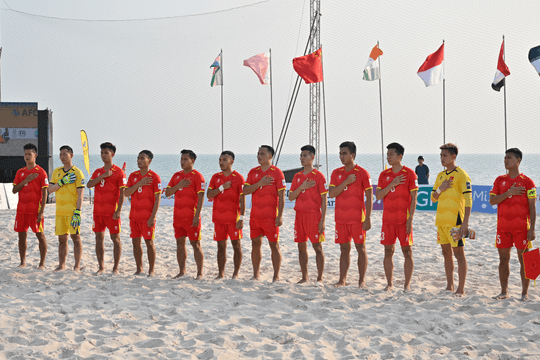 Đội tuyển bóng đá bãi biển Việt Nam hướng tới giải châu Á 2026