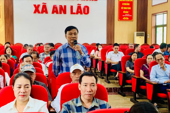 Người dân An Lão kiến nghị giải quyết nhiều vấn đề dân sinh