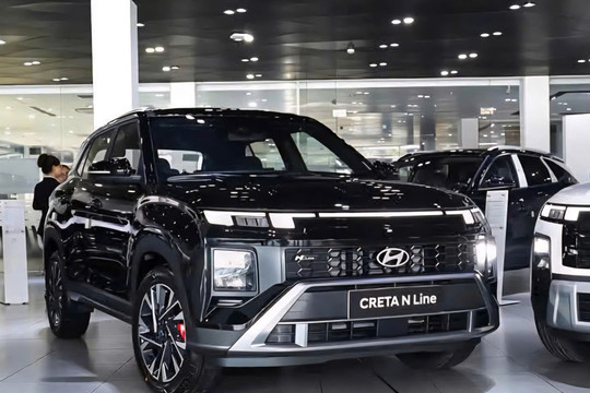 Giá lăn bánh xe Hyundai Creta ưu đãi lớn ra sao?