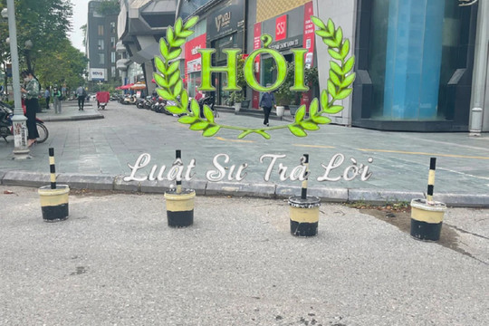 Tự ý đặt vật cản trên đường bị phạt đến 8 triệu đồng