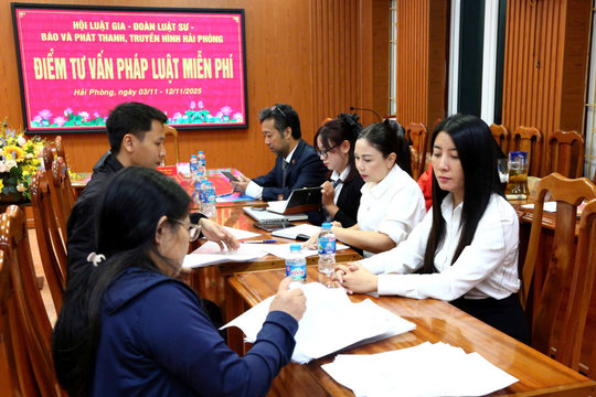 Báo và phát thanh, truyền hình Hải Phòng tổ chức tư vấn pháp luật miễn phí từ ngày 2 - 7/11