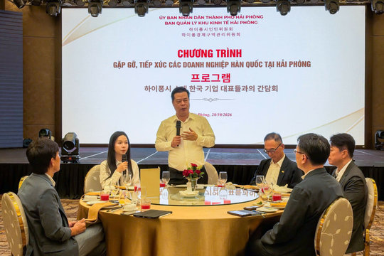 Lần đầu 'cà phê sáng' với doanh nghiệp Hàn Quốc