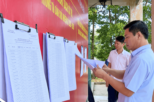 Phường Trần Hưng Đạo sẵn sàng bầu cử tổ trưởng tổ dân phố