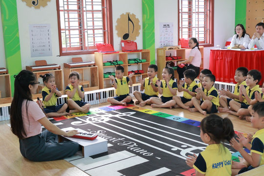 Đổi mới giáo dục âm nhạc cho trẻ mầm non
