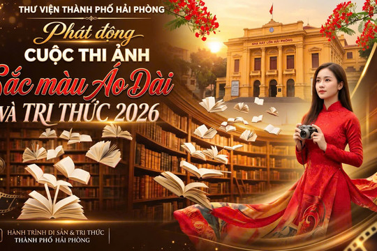 Phát động cuộc thi ảnh 'Sắc màu áo dài và tri thức'