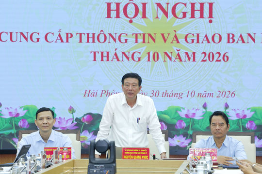 Báo chí đồng hành cùng Hải Phòng thực hiện mục tiêu tăng trưởng