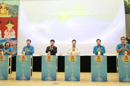 LG Innotek Việt Nam Hải Phòng ra mắt mô hình 'Công đoàn cơ sở xã hội chủ nghĩa'