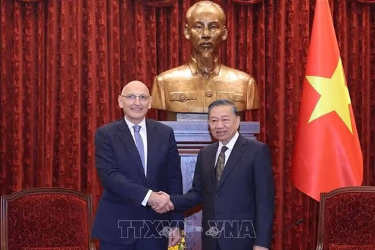Tổng Bí thư, Chủ tịch nước Tô Lâm tiếp Đặc phái viên của Tổng thống Azerbaijan