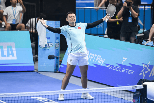 Việt Nam tiếp tục được chọn là điểm thi đấu của Giải pickleball chuyên nghiệp hàng đầu châu Á