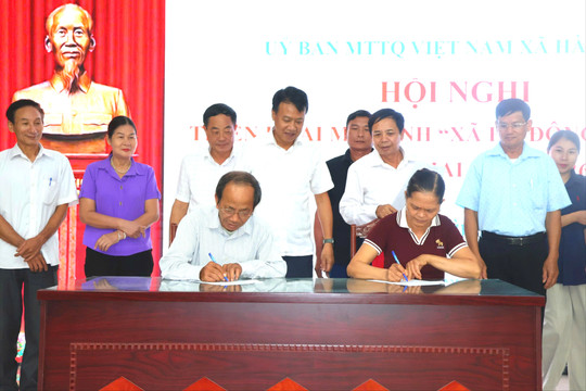Hà Đông xây dựng mô hình 'Xã văn minh, hạnh phúc'