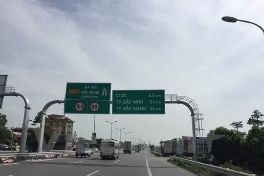 Đề xuất mở rộng quốc lộ 1 đoạn Hà Nội - Bắc Giang (cũ) lên thành cao tốc 8 làn xe