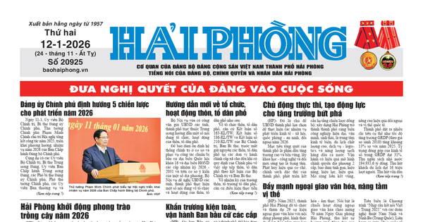 Số 20925 - Tháng 1 - 2026