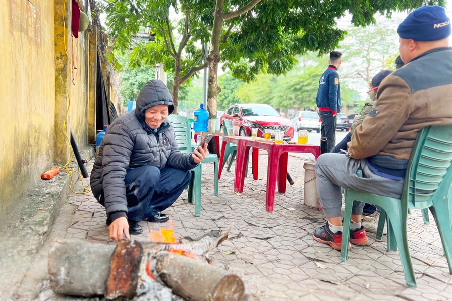Miền Bắc rét đậm, nhiều nơi nhiệt độ giảm sâu