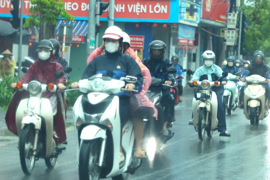 Miền Bắc đón không khí lạnh tăng cường, trời mưa trở lại