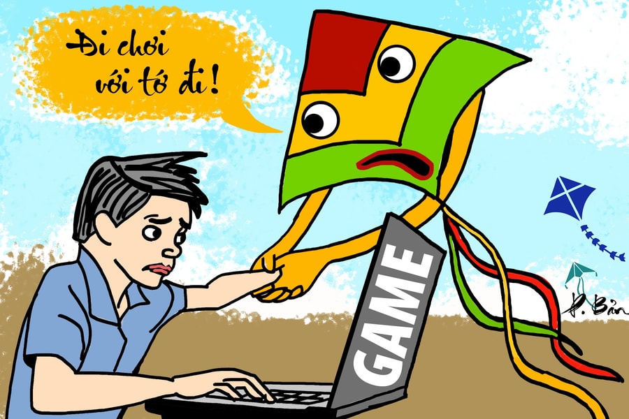 Nghỉ hè, đắm chìm vào game