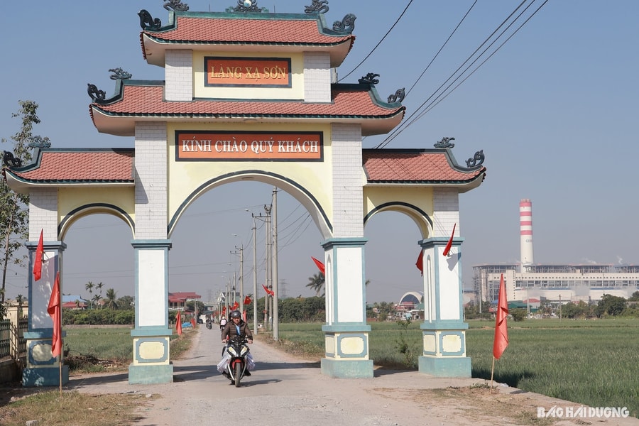 Dấu cổ làng Xạ Sơn