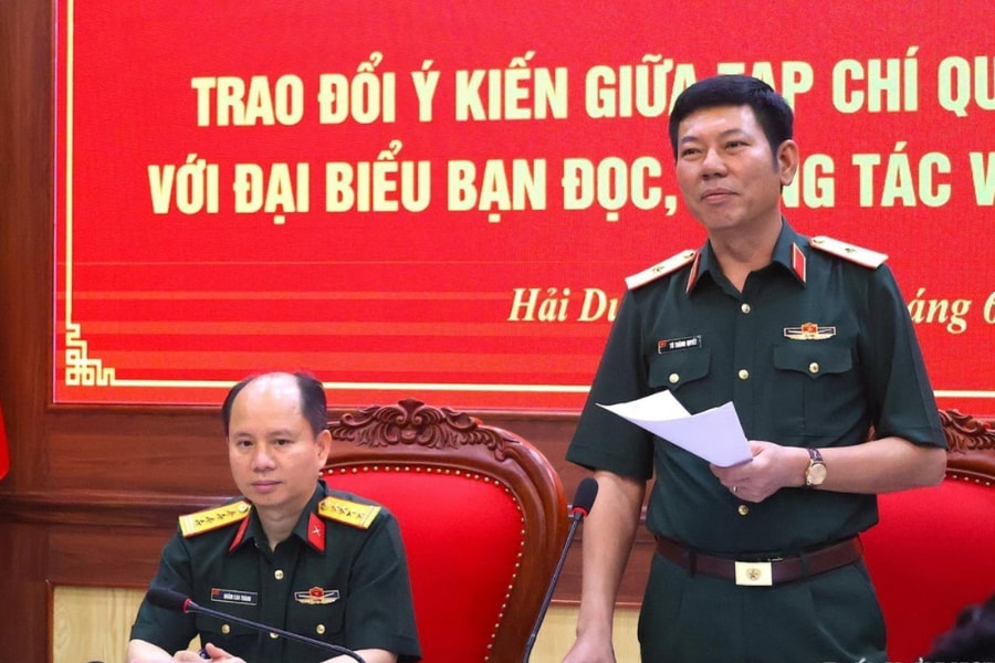Tiếp tục tạo điều kiện cho cán bộ, chiến sĩ Quân khu 3 cộng tác với Tạp chí Quốc phòng toàn dân
