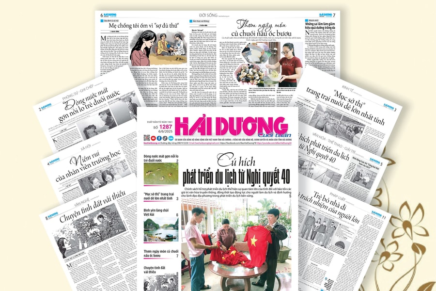 Tìm đọc báo Hải Dương cuối tuần