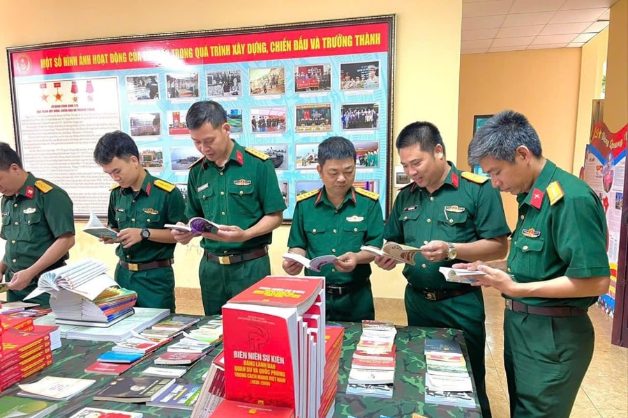Lữ đoàn 513 học và làm theo lời Bác