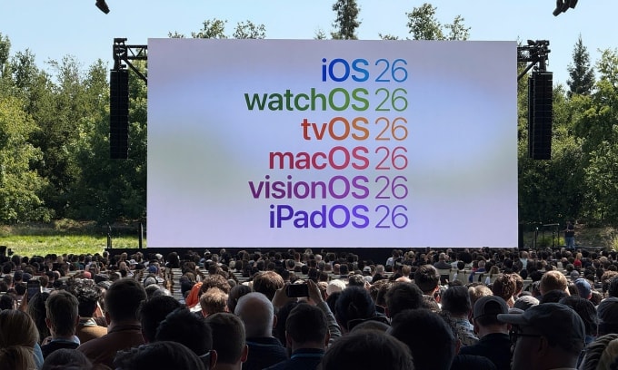 Apple giới thiệu loạt hệ điều hành '26'