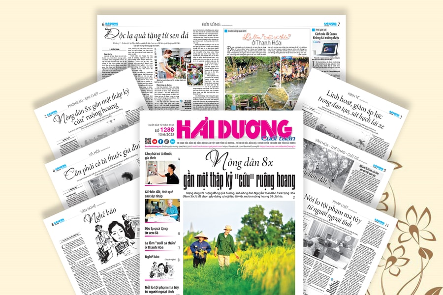 Tìm đọc báo Hải Dương cuối tuần