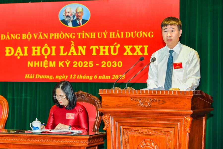 Đảng bộ Văn phòng Tỉnh ủy Hải Dương xác định 2 công việc đột phá trong nhiệm kỳ 2025 – 2030
