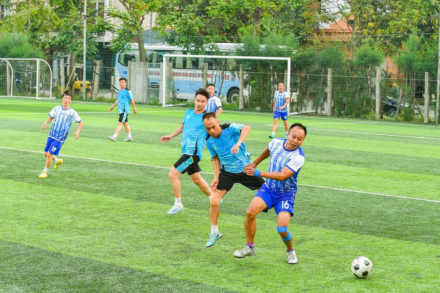 Sôi nổi không khí giao hữu thể thao người làm báo Hải Dương - Hải Phòng