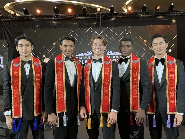 Vietnamese supermodel crowned fourth runner-up at int’l beauty pageant