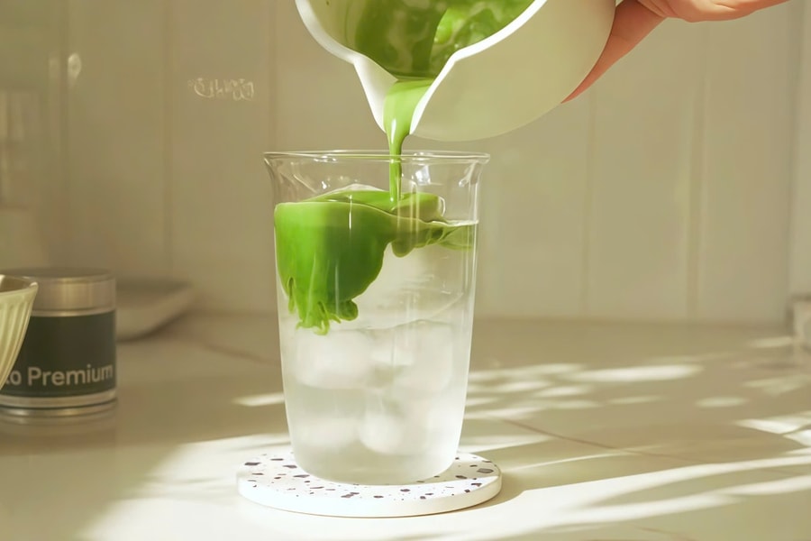 Gen Z chống lão hóa bằng matcha tự pha