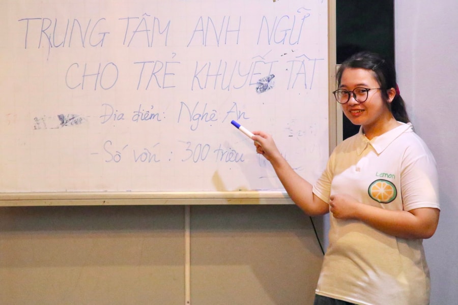 Nữ sinh Trường Đại học Hải Dương và ý tưởng khởi nghiệp dành cho trẻ khuyết tật
