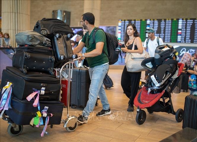 Israel nỗ lực hỗ trợ 40.000 du khách nước ngoài bị mắc kẹt