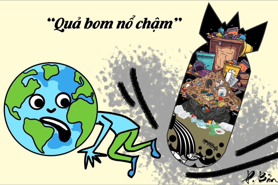 Rác thải - ‘quả bom nổ chậm’