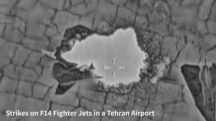 Quân đội Israel tuyên bố giành ưu thế hoàn toàn trên không phận thủ đô Tehran của Iran
