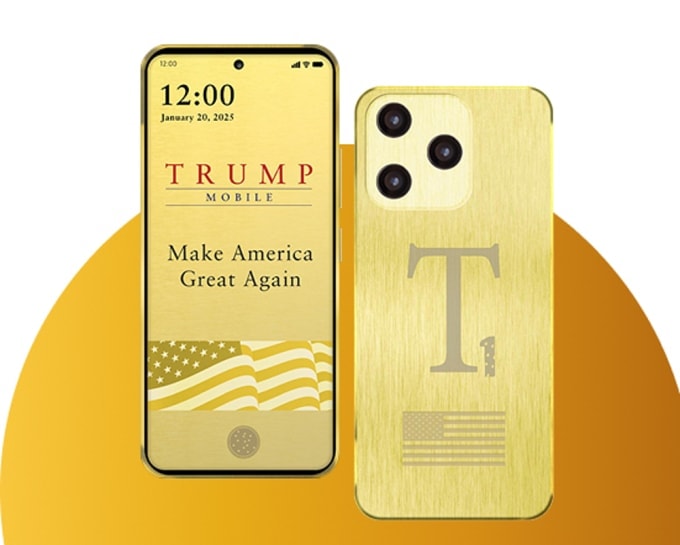 Gia đình ông Trump ra mắt mạng di động, điện thoại T1 Phone