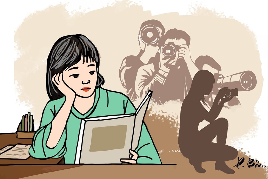 Ước mơ viết báo
