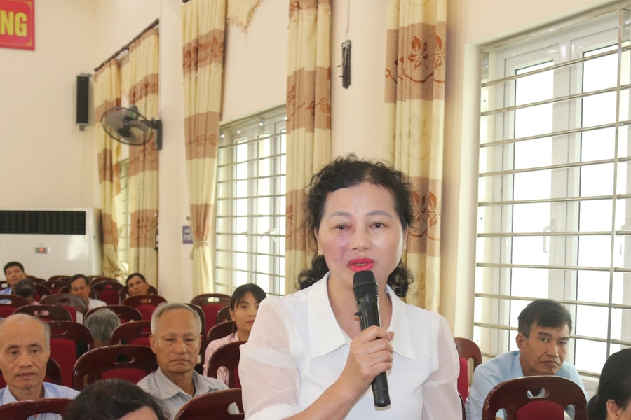 Cử tri Thanh Hà, Thanh Miện kiến nghị nhiều nội dung về sáp nhập xã, xử lý hàng giả