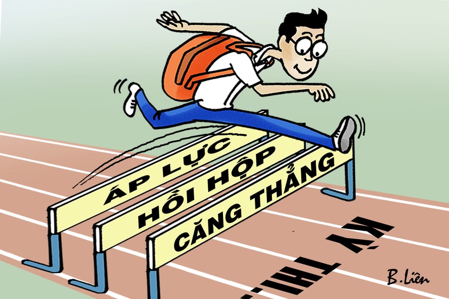 Vượt qua áp lực kỳ thi