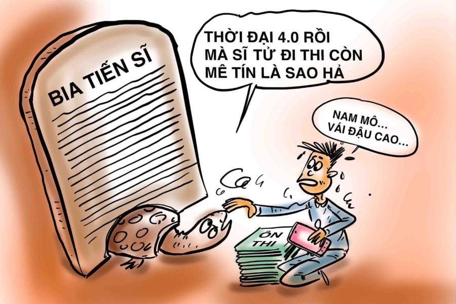 Sĩ tử chớ mê tín